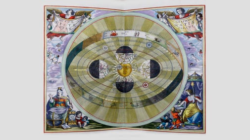 A plate from the Harmonia macrocosmica